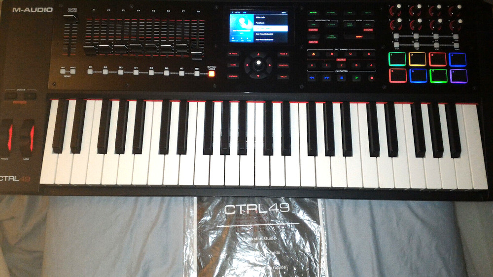 M-Audio CTRL49 Keyboard DAW MIDI 49-Key USB CIB