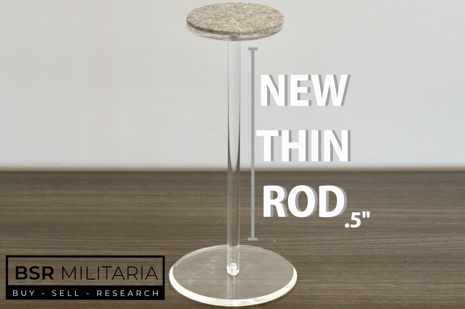 Helmet Headgear Hat Display Stand Holder ~ Used with NFL, MLB, Star Wars Masks