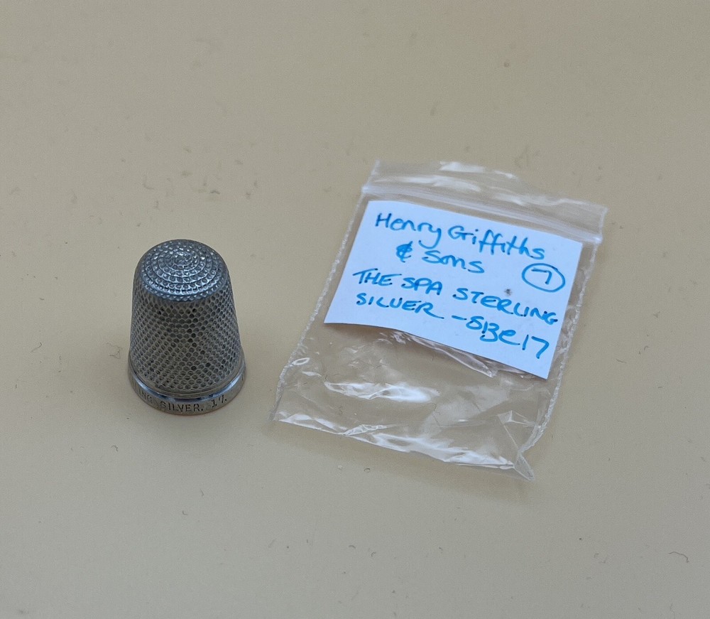 HENRY GRIFFITHS & SONS - THE SPA STERLING SILVER - SIZE 17