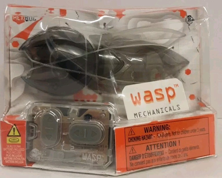 Hexbug Micro Robotic Creatures Mechanicals Wasp R/C