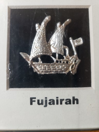 7 Square Framed Arabian Silver Pins