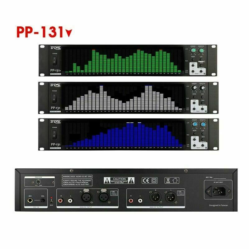 Spectrum Analyzer LED Display Music Audio Spectrum indicator VU Meter Digital