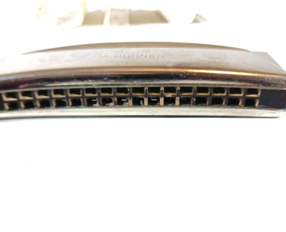 Harmonica Hohner Grand Prix Echo Curved with Box and lesson