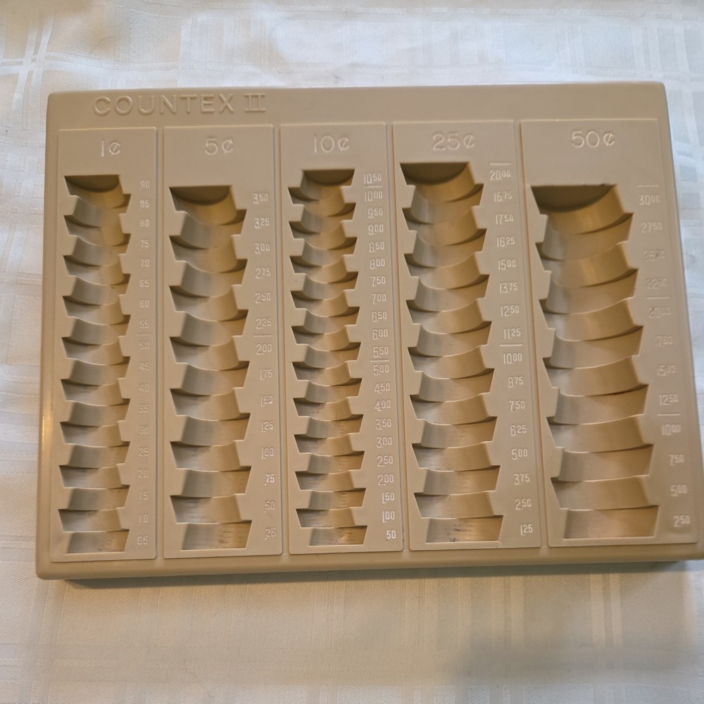 Countex II Self Counting Loose Coin Tray