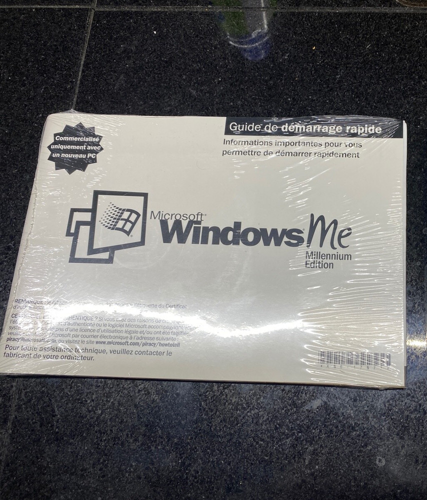 MICROSOFT WINDOWS ME FULL VERSION MS WIN MILLENNIUM -FRENCH