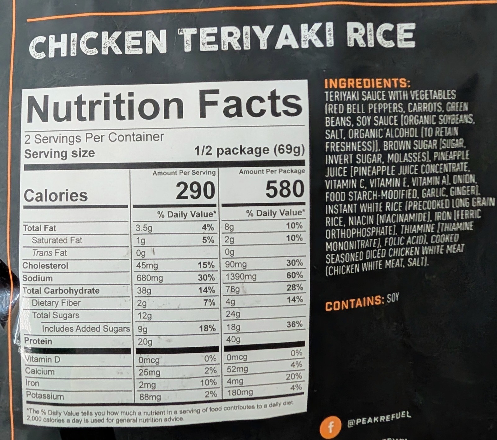 Peak Refuel Premium Freeze-dried meal 6 Pouch Bundle