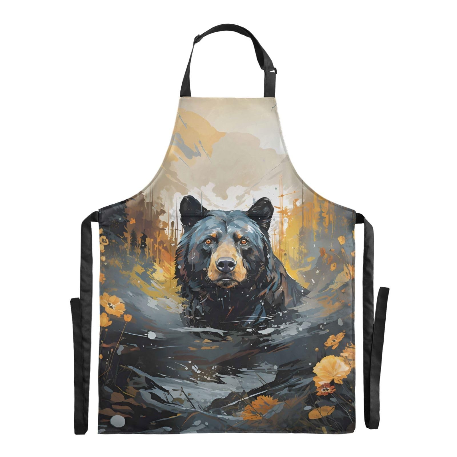 Kitchen Aprons for Cooking Women with Pockets Waterproof Apron Juneteenth 19t...