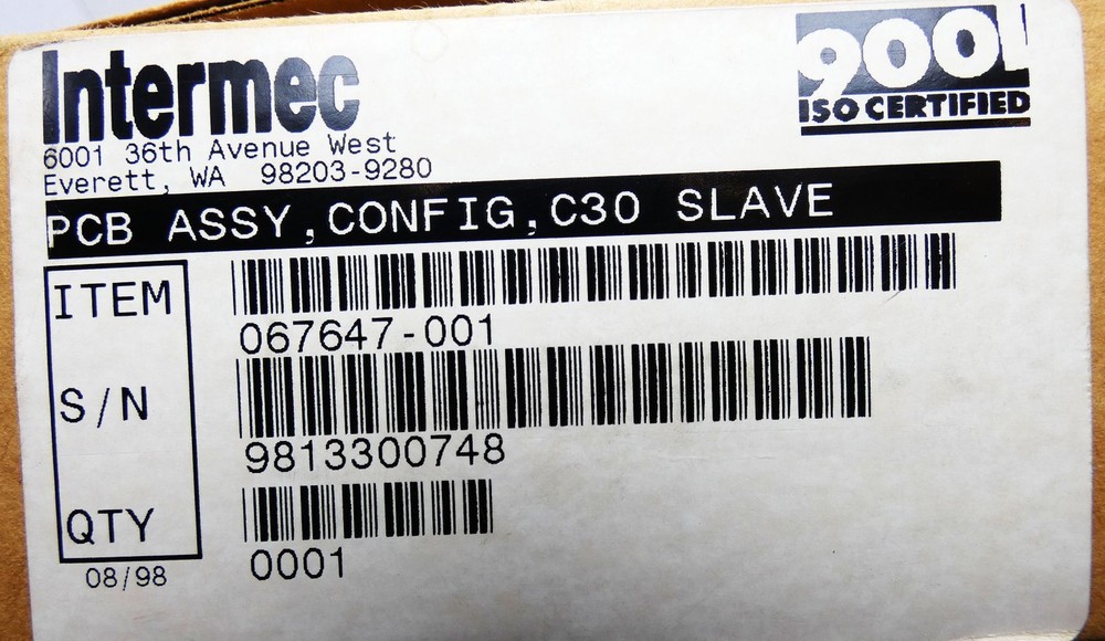 Intermec 067647-001 Slave Processor -Unused/Original Packaging-