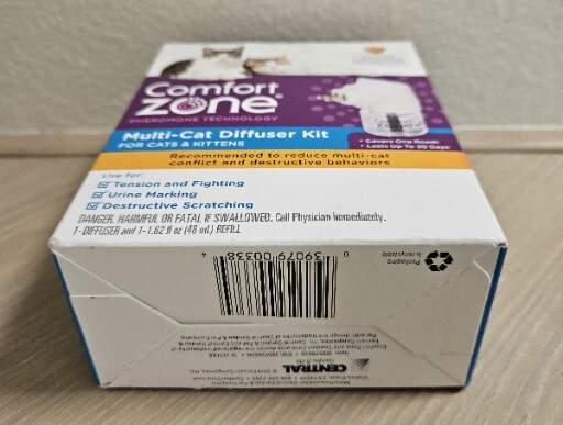 Comfort Zone Multi-Cat Diffuser Kit For Cats and Kittens