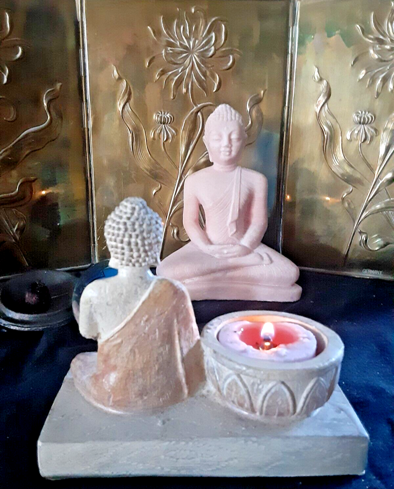 Open Crown Chakra 3rd Eye Psychic Intuitive Mediumship Ability Haunted Statue