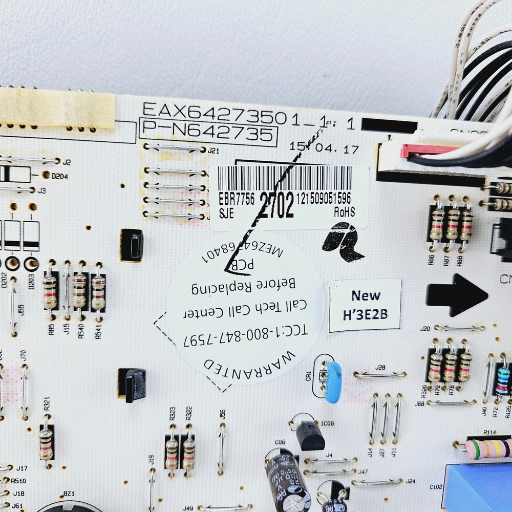 Genuine LG Range Oven Control Board Assy # EBR77562702 EBR64624906