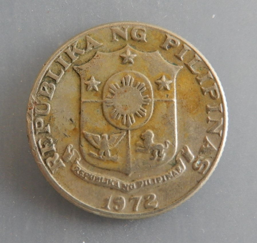 1972 Philippines 10 Sentimos Coin