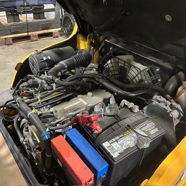 2019 Cat 2C5000 5000lb Used Forklift Triple Mast Sideshift LP Gas 5768 Hours