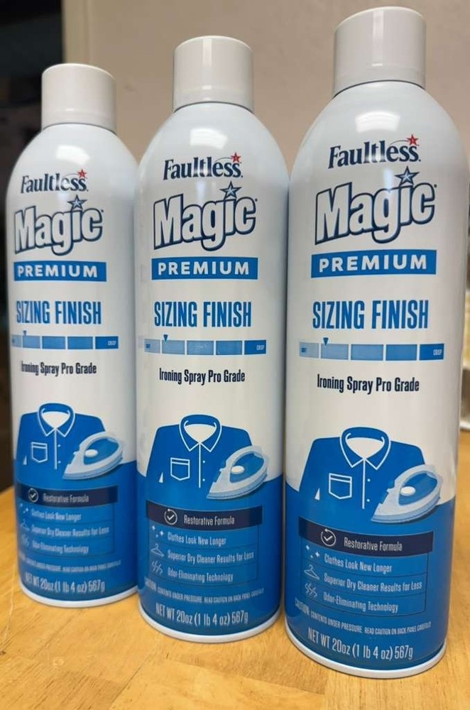 Magic Sizing Light Body Ironing Spray (3 Pack)