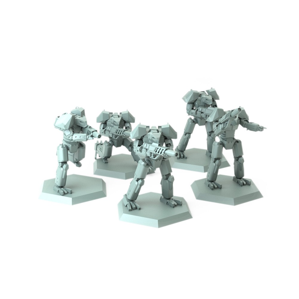 Roc ProtoMech Miniature Compatible with Battletech MWO