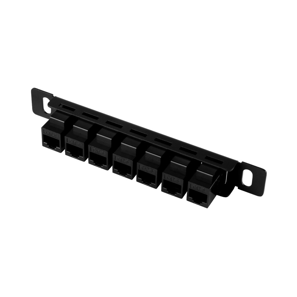 7 Inch 0.5U 7Port Patch Panel CAT6 Network For DeskPi RackMate TT Server