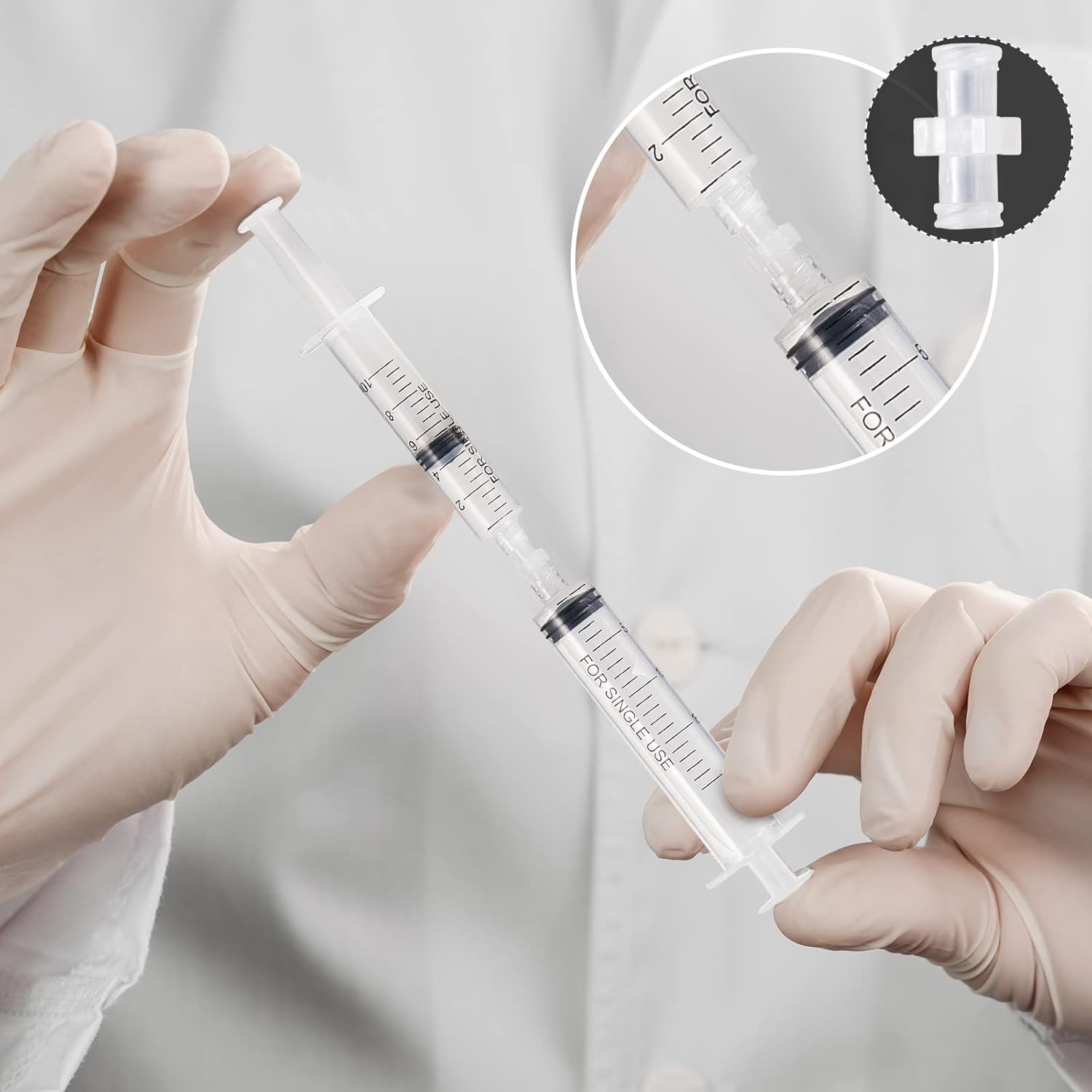 15 Pcs Luer Connector Kit, Syringe Adaptor Lock, Female Transfer...