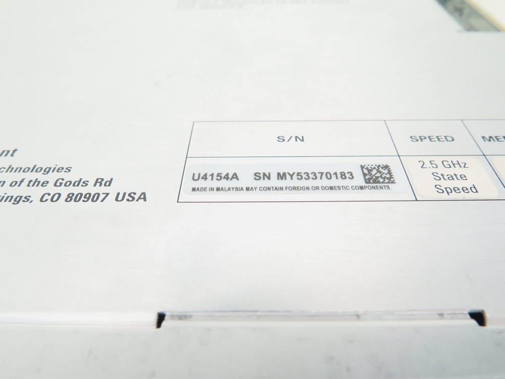 Agilent U4154A 136 Channel Logic Analyzer