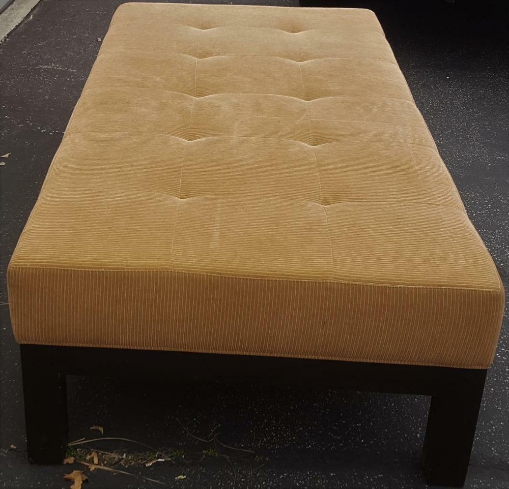 Wonderful Large Size Upholstered Bench Solid Wood Frame - VGC - GREAT BENCH