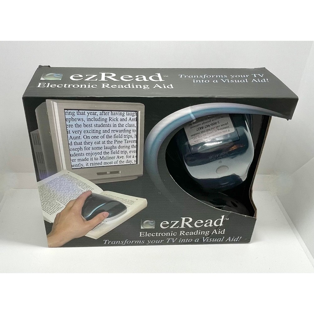 Carson ezRead EZ Read Reading TV Magnifier Low Vision Visual Reading Aid