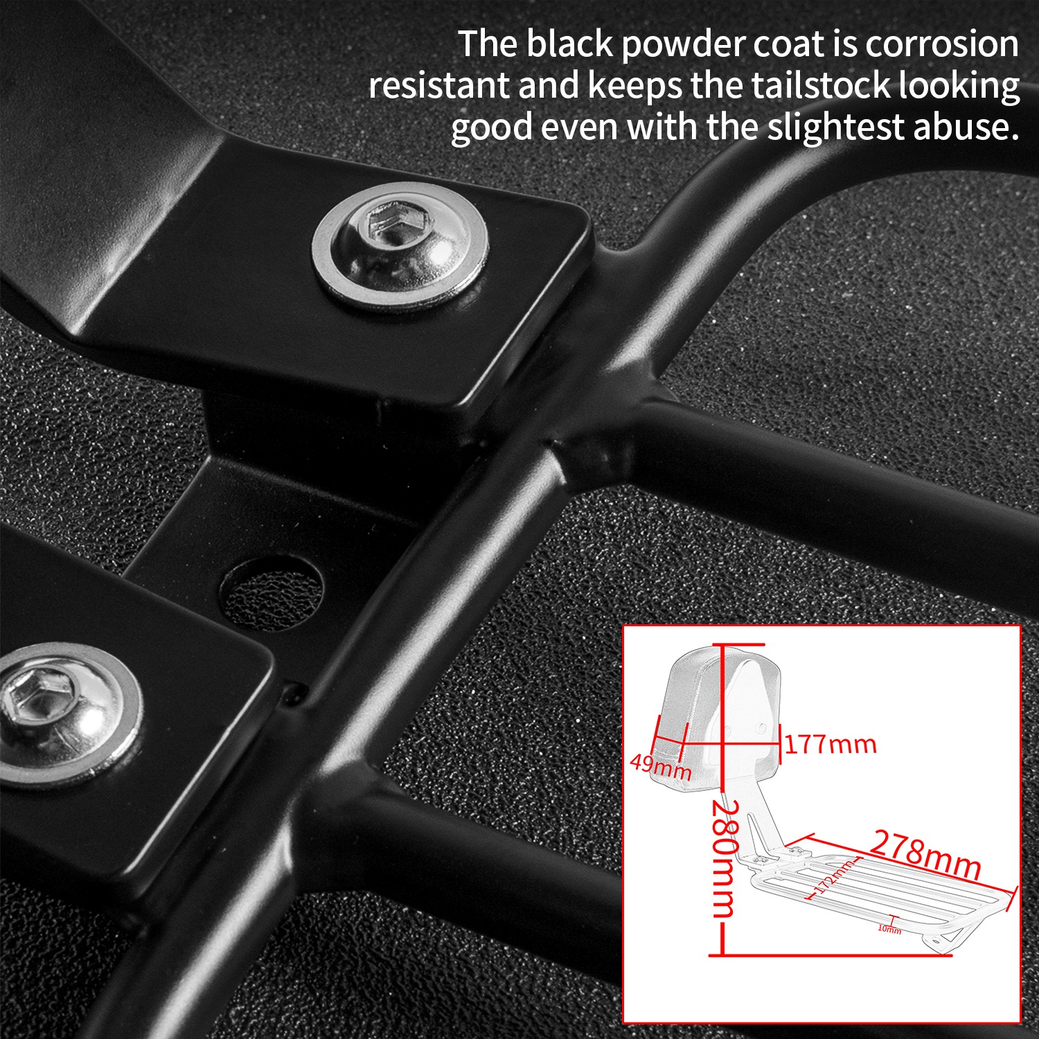 Luggage Rack for Kawasaki Vulcan S 650 VN Driver Backrest Carrier 2026 WOLFLINE