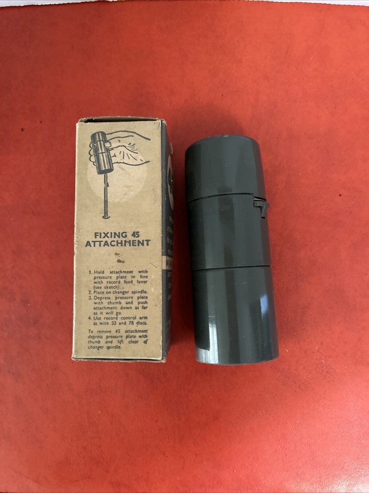 Vtg Birmingham 45 Record Spindle Attachment For Monarch Automatic Record Changer