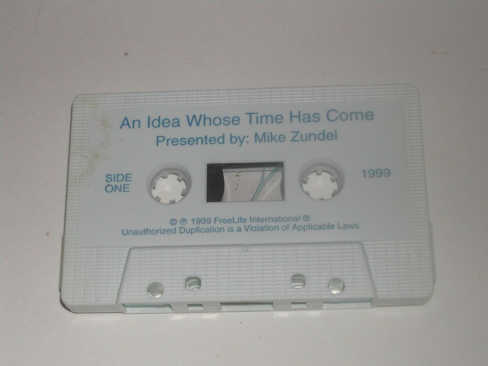 an idea whose time has come presented by mike zundel