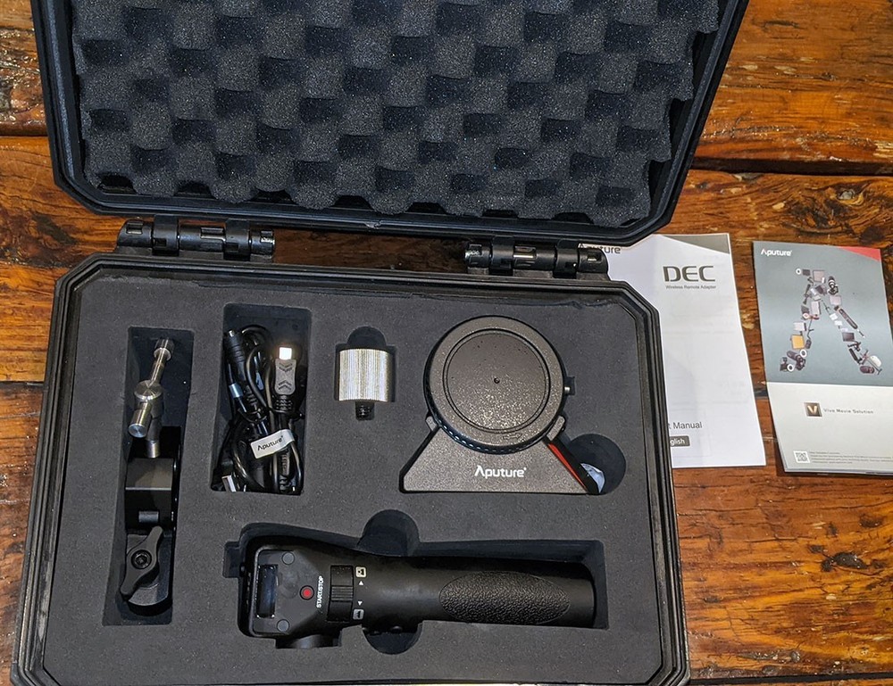 Aputure DEC Wireless Remote E-Mount Adapter With Case