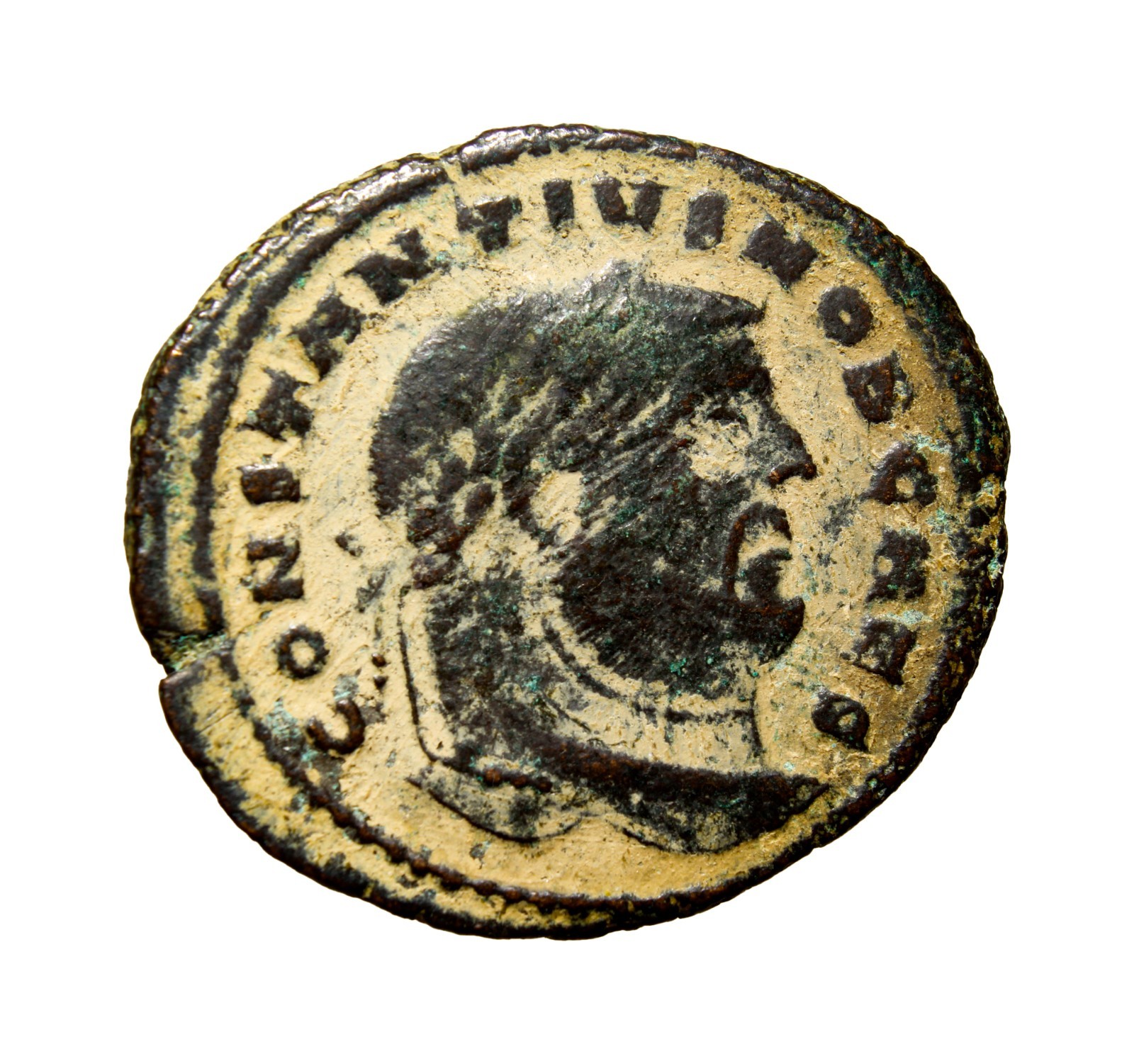 UNPUBLISHED Constantius I as Caesar Carthage Double Follis Roman Coin LARGE