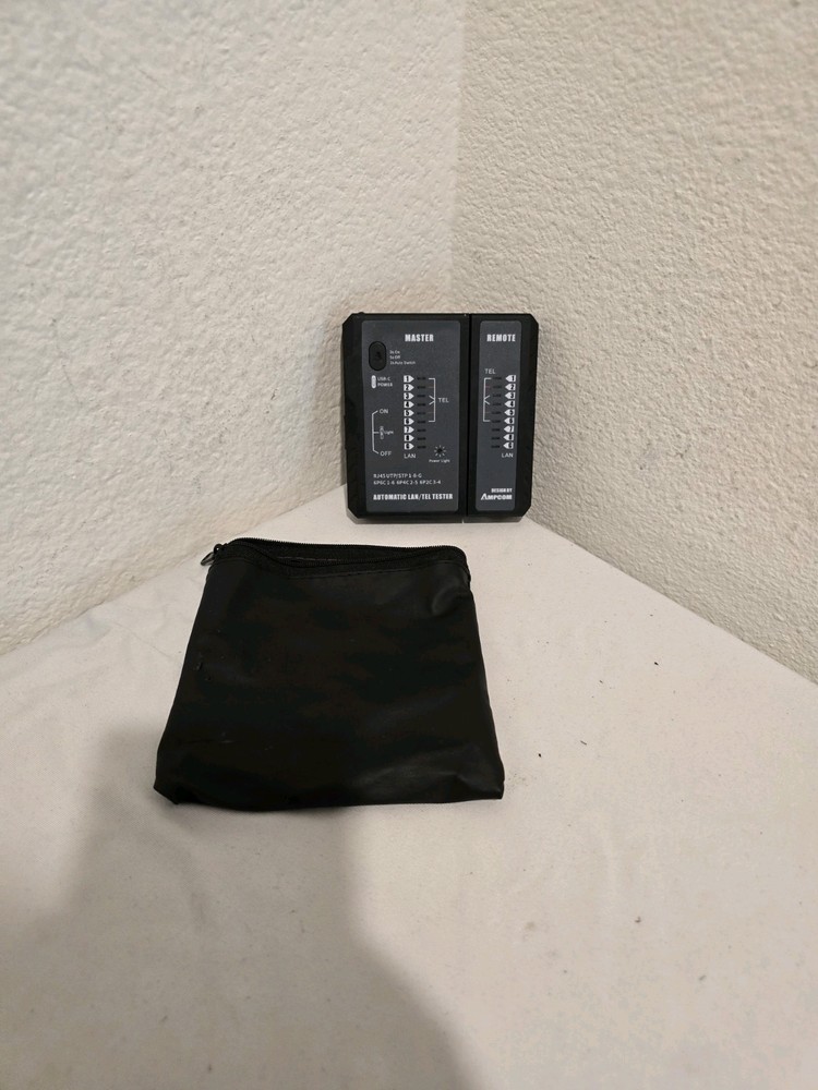 AMPCOM Network Cable Tester, LAN Phone Wire Tester Tool Networking Tool