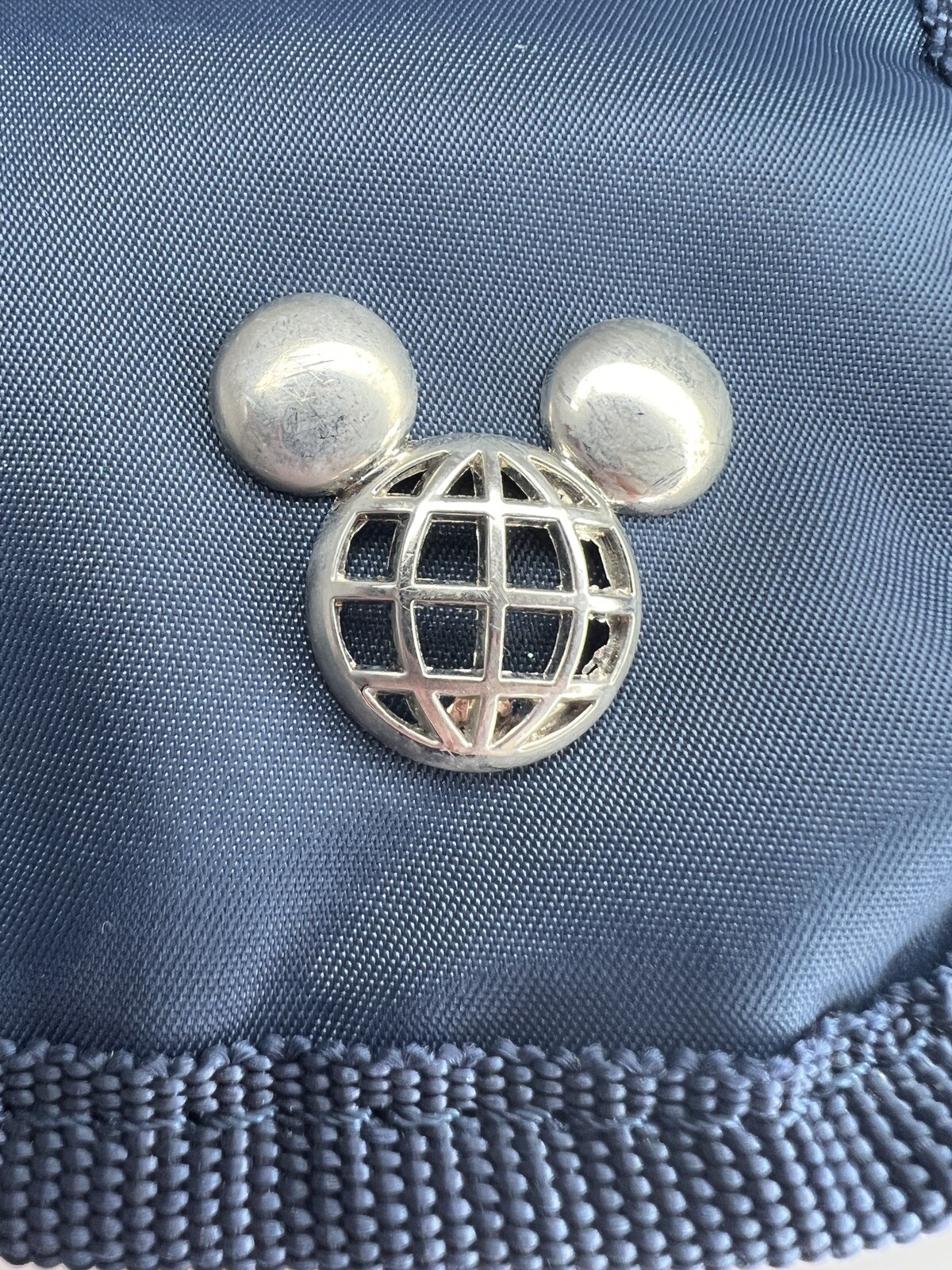 Disney TAG Travel Accessories Gear Navy Blue Neck Wallet ID Holder Bag Pouch