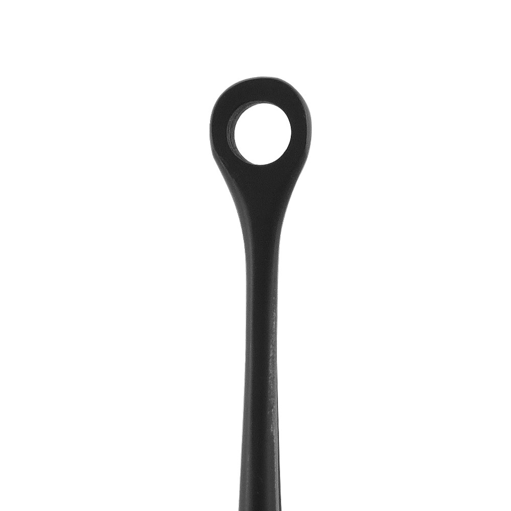 Ring Forceps Black 6.5 inch Multi Purpose Piercing Tool
