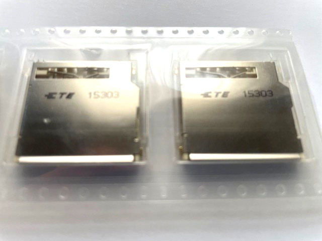 Standard SD Memory Card Replacement Socket 11 Pin PCB Mount (2 pieces)