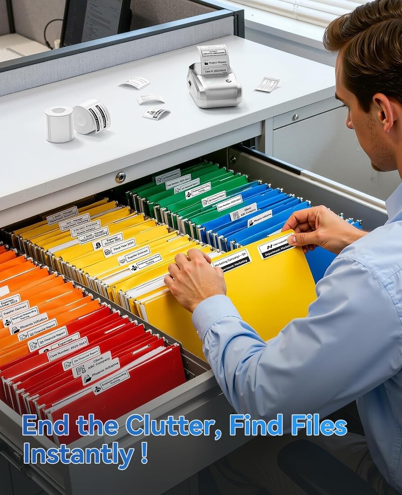 B1 Label Printer with Rechargeable Battery