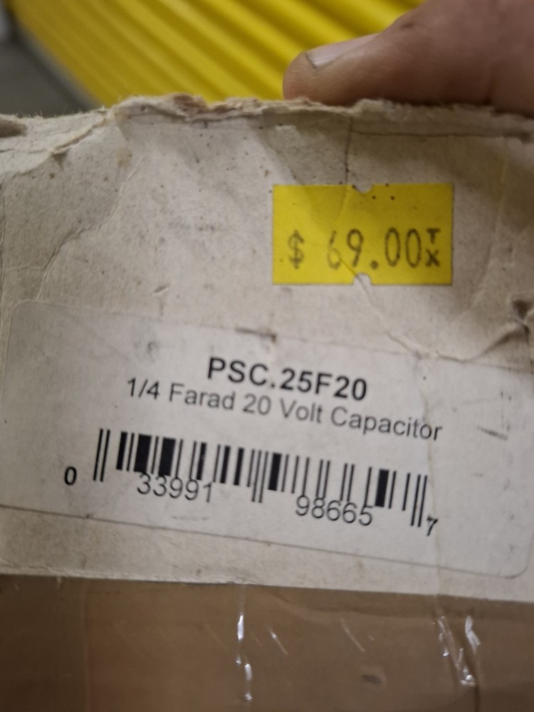 Soundbox 2.5 Farad Power Capacitor For 2500 Watts