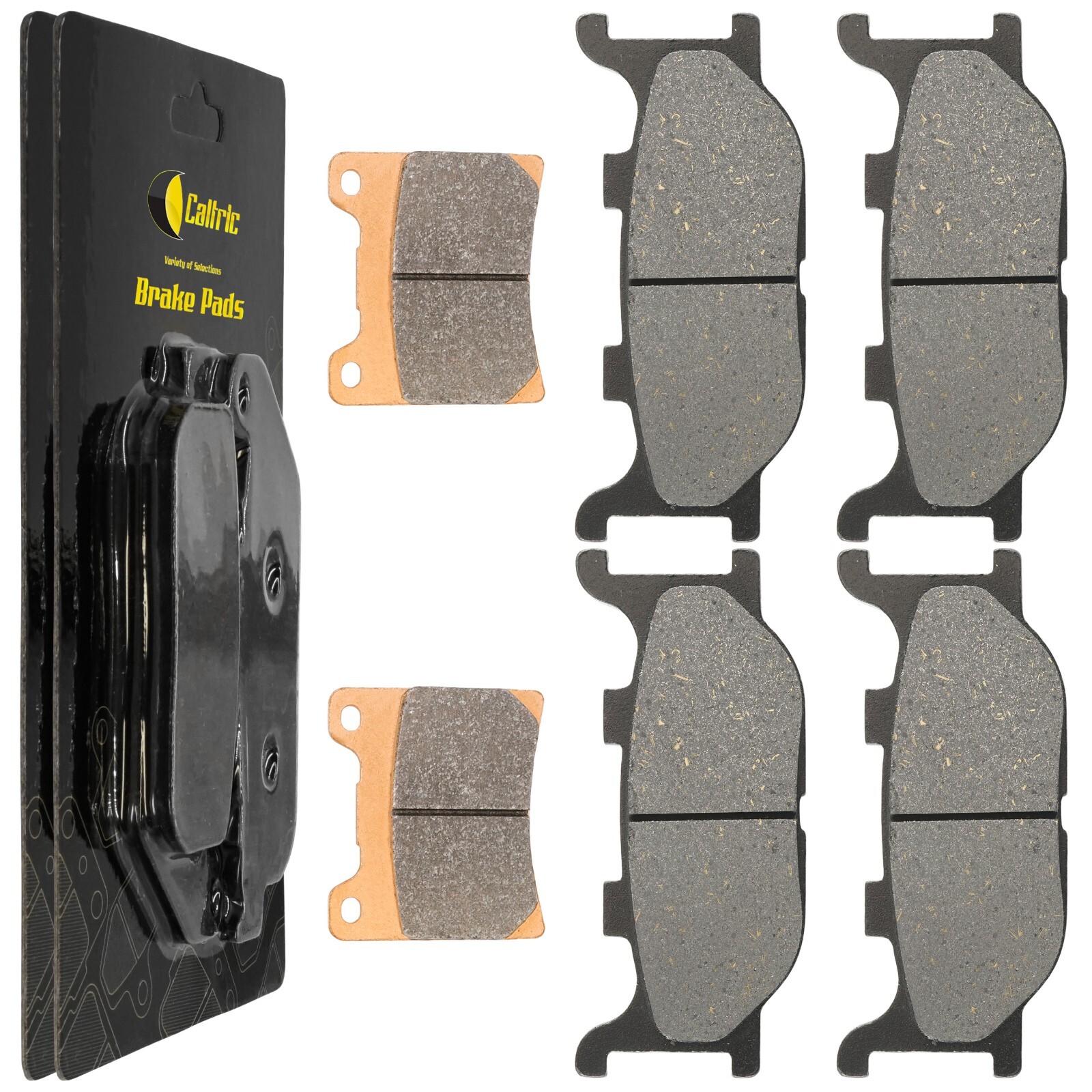 Front And Rear Brake Pads for Yamaha XVS1100 V-Star 1100 1999-2009