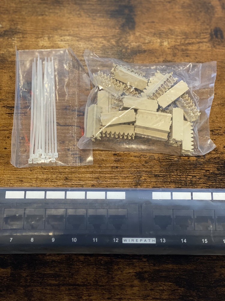 NEW | Cat 5e Patch Panel | WP-CAT5E-PP-24 | Rack Mount 24-Port