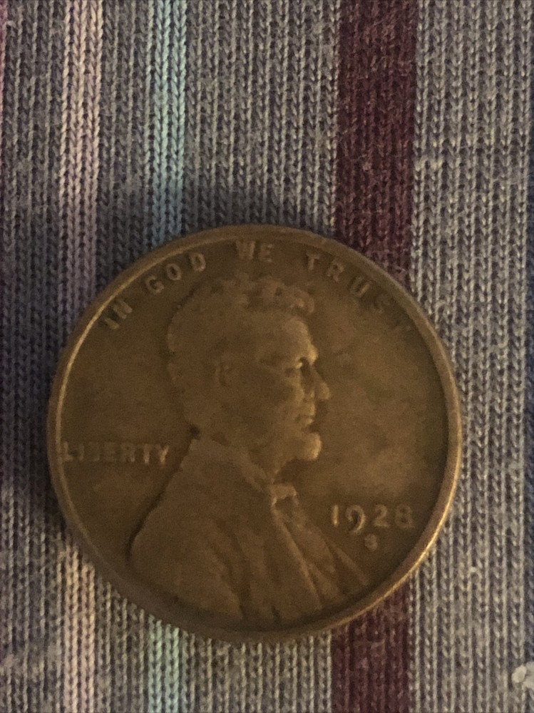 1928 weat penny mint S