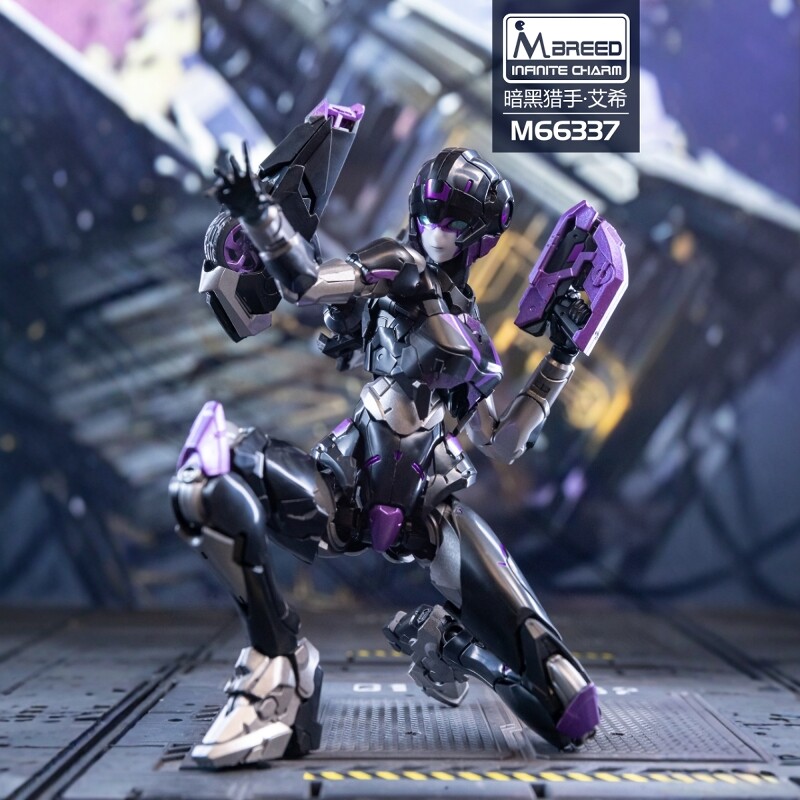 DARKENED SKYE AICY Arcee Assembled Model Transformable Toys Action Figure M66337