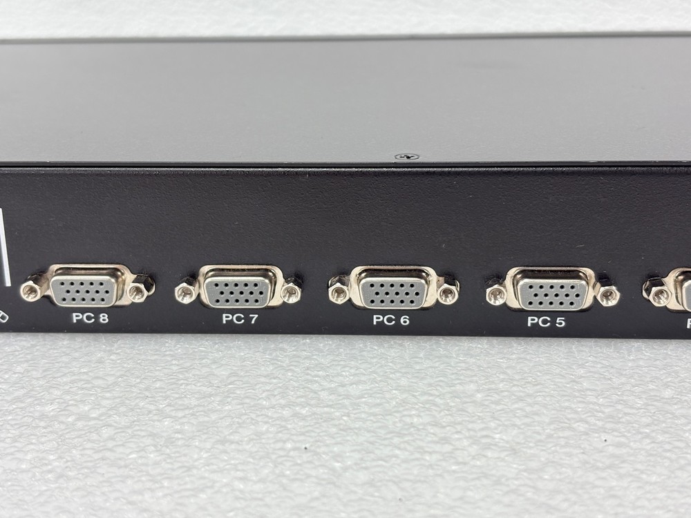 StarTech SV841HDI 8-Port Multi-Platform Digital IP KVM Switch Only - Black