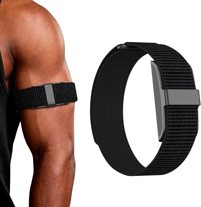 CKONXE Bicep Bands Compatible with Hume Band, Nylon Loop Replacement Strap, Sof