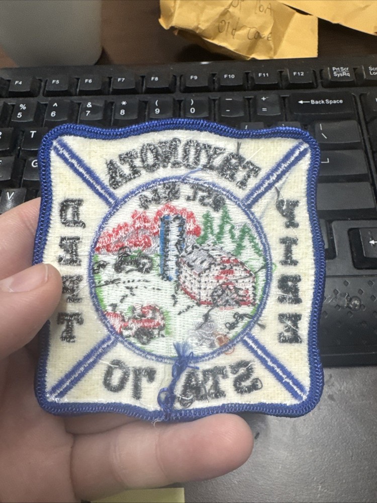 Tonya Fire Department Station #70 Patch