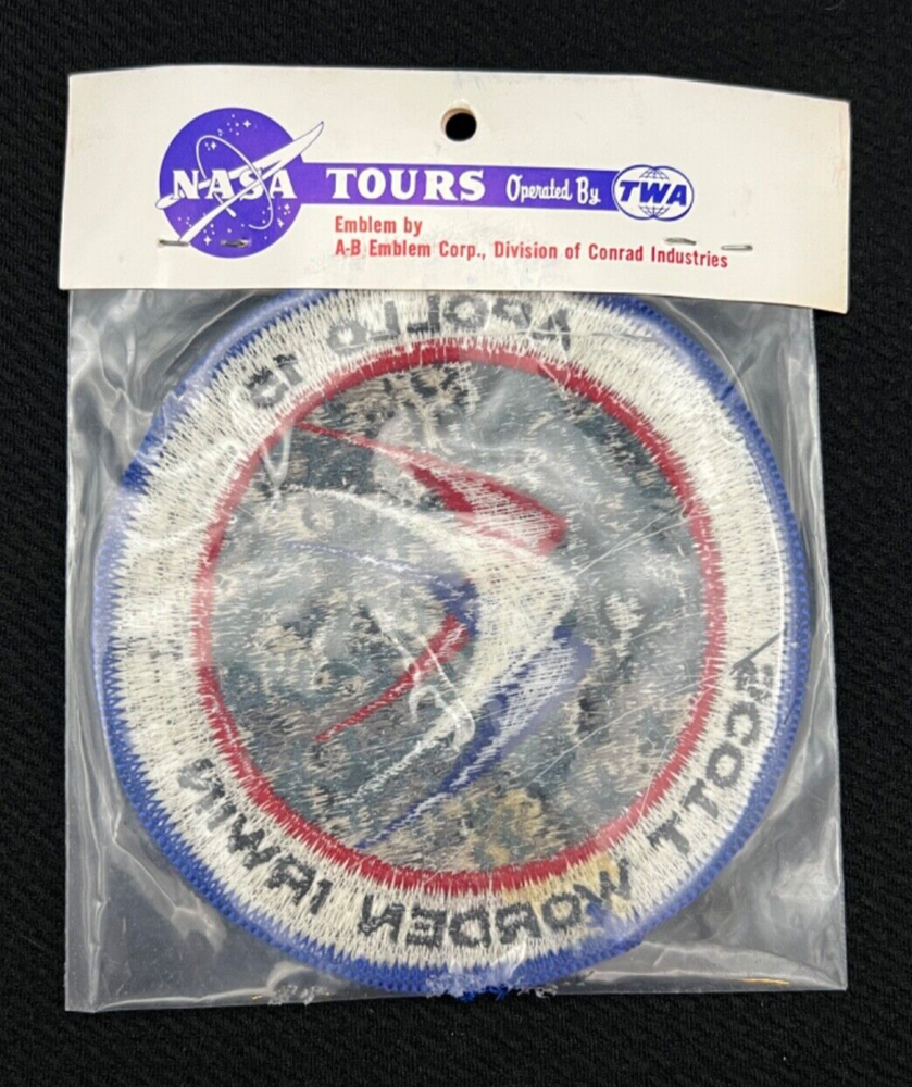 Vintage Apollo 15 Patch - NOS - Scott, Worden, Irwin