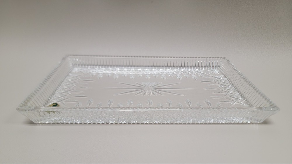 Waterford Crystal Lismore 11" Rectangular Sandwich Serving Vanity Tray