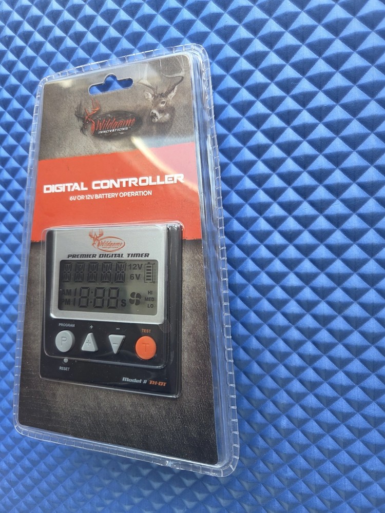 Wildgame Innovations Digital Controller Timer 6V or 12V Battery Operation  TH-DT