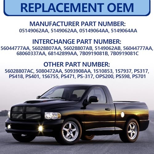 Pressure Sensor Engine Oil Pressure Sensor Sender Switch Sensor 5149062AA