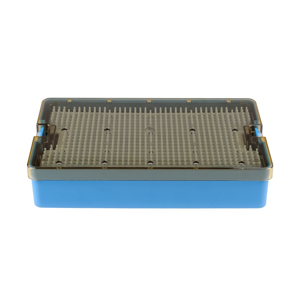 Double Layer Dental Sterilization Tray Disinfection Box for Holding Instruments