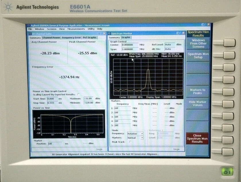 Agilent Keysight E6601A Wireless Communications Test Set