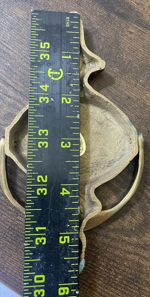 Vintage Solid Brass Dowco Door Knocker No Hardware