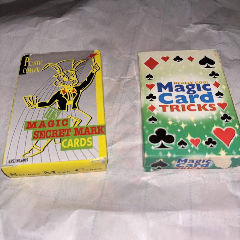 Magic Card Tricks 2 Packs